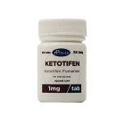 Ketotifen (prolongs clen effect) 1mg/60tabs | Pharmacy Grade