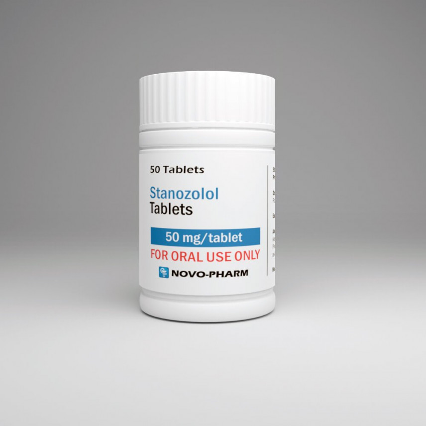 Buy Novo-Pharm Stanozolol 50mg 50 tabs