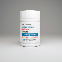 Cytomel T3 25mcg/100tabs - NovoPharm