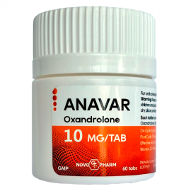 Anavar - Oxandrolone 10mg/60tabs | NovoPharm