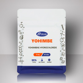 Yohimbe (Yohimbine Hydrochloride) 5mg/50tabs | Apoxar