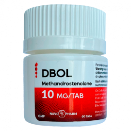 Dianabol (Dbol) 10mg/60tabs | NovoPharm