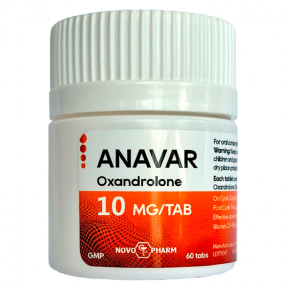 Anavar - Oxandrolone 10mg/60tabs | NovoPharm
