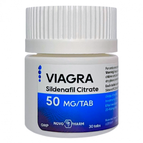Viagra - Sildenafil 50mg/30tabs | NovoPharm