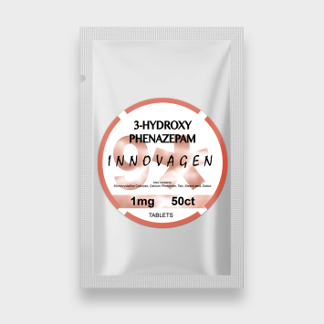 3-Hydroxyphenazepam (Sleeping Aids) - 1mg per tablet, 50 tablets | Innovagen