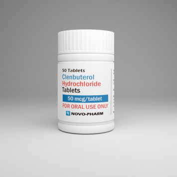Buy Novo-Pharm Clenbuterol 50mg 50 tabs