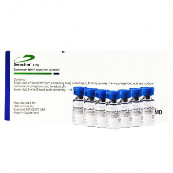 Serostim HGH - Growth Hormone 126IU - MerckSerono