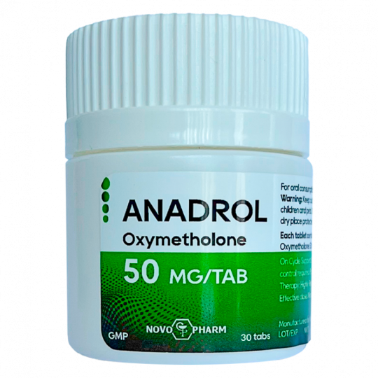 Anadrol - Oxymetholone 50mg/30tabs | NovoPharm