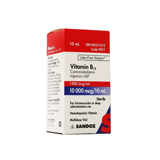 Vitamin B12 10,000mcg/10mL | Pharmacy Grade