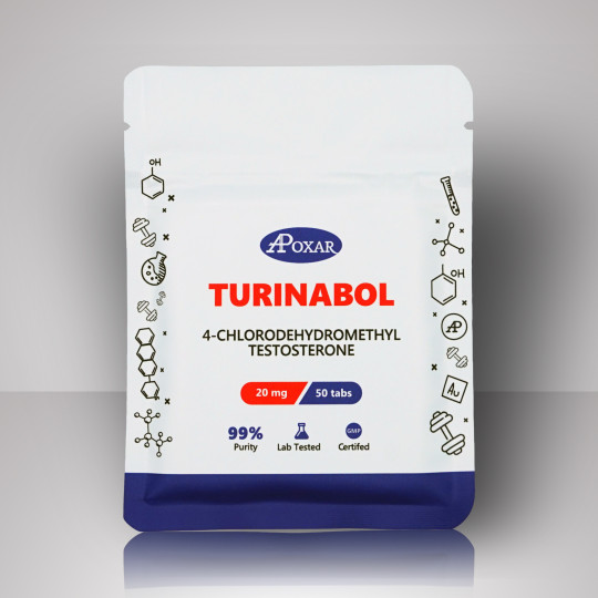 Turinabol - Tbol 20mg/50tabs | Apoxar