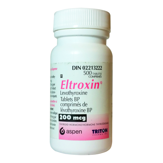 Eltroxin T4 - Levothyroxine 200mcg/100tabs | Pharmacy Grade