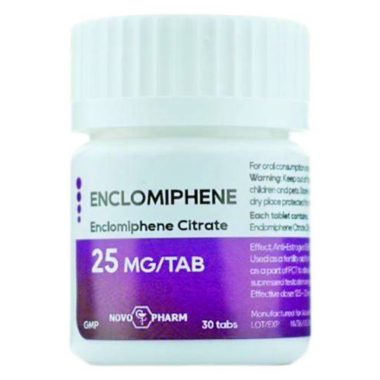 Enclomiphene (Enclomiphene Citrate) 25mg/30tabs | NovoPharm