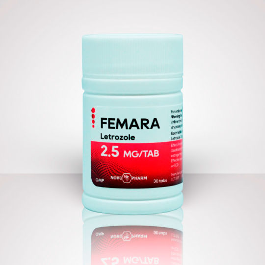 Femara - Letrozole (Estrogen Blocker) 2.5mg/30tabs | NovoPharm