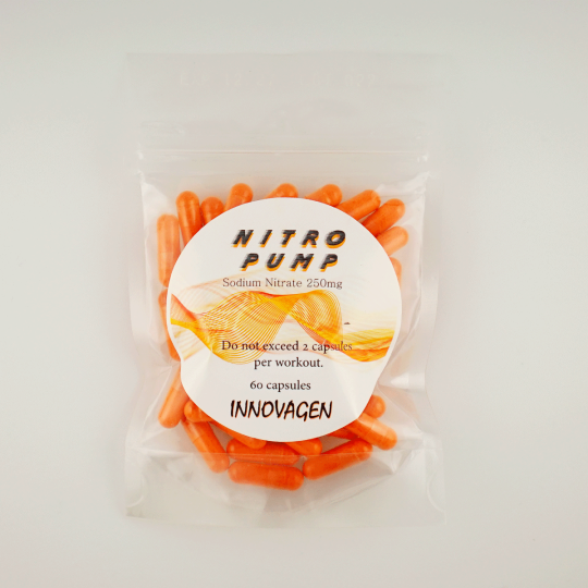 Nitro Pump (Sodium Nitrate) 250mg/60tabs | Innovagen