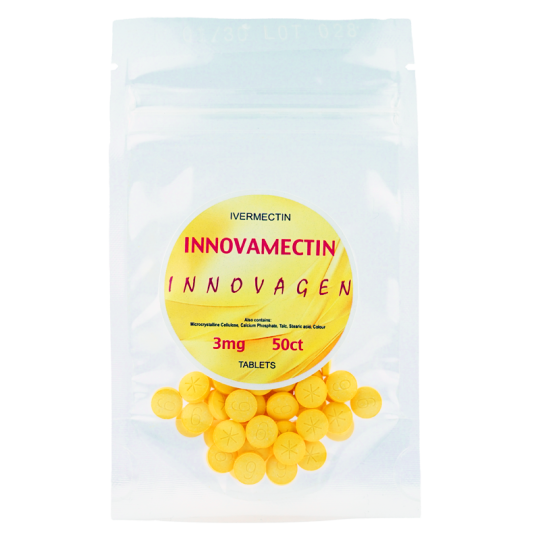 Innovamectin - Ivermectin 3mg / 50 tablets | Innovagen