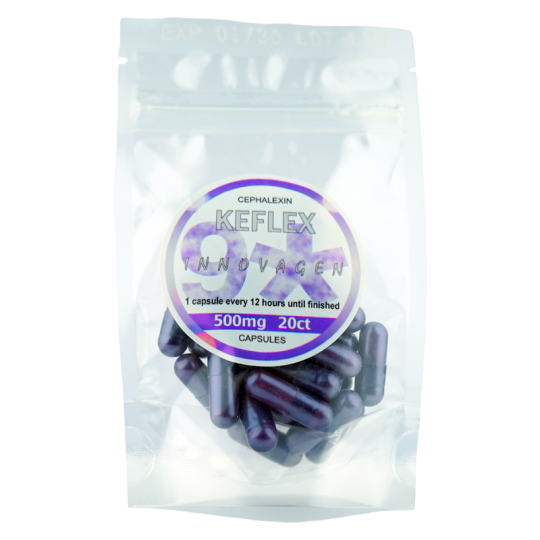 Keflex (Cephalexin) 500mg/20 caps | Innovagen