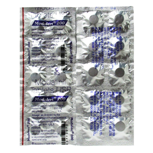 Modafinil 200mg/10tabs | USP