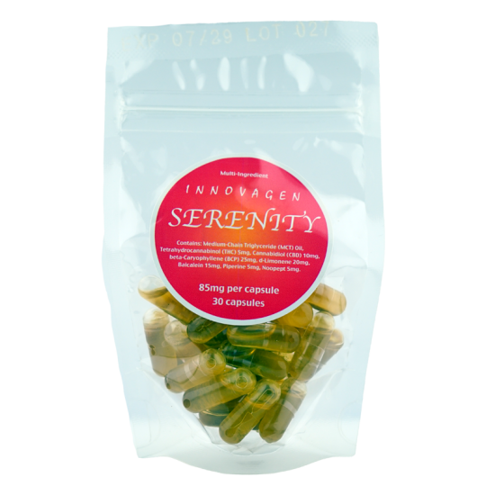 Serenity (THC) 85mg/30caps | Innovagen