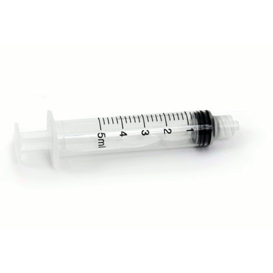 10 (TEN) 5cc/mL Syringe Only without needle