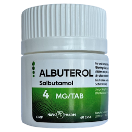 Albuterol (Salbutamol) 4mg/60tabs | NovoPharm