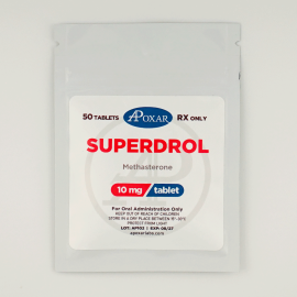 Superdrol (Methasterone) 10mg/50tabs | Apoxar