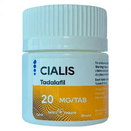 Cialis - Tadalafil 20mg/30tabs | NovoPharm