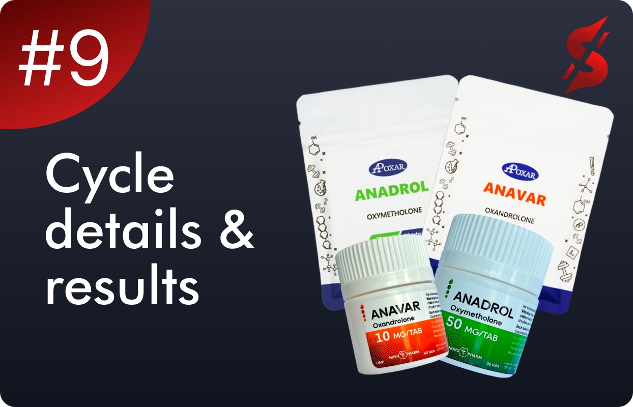 Anavar vs Anadrol cycle details & results